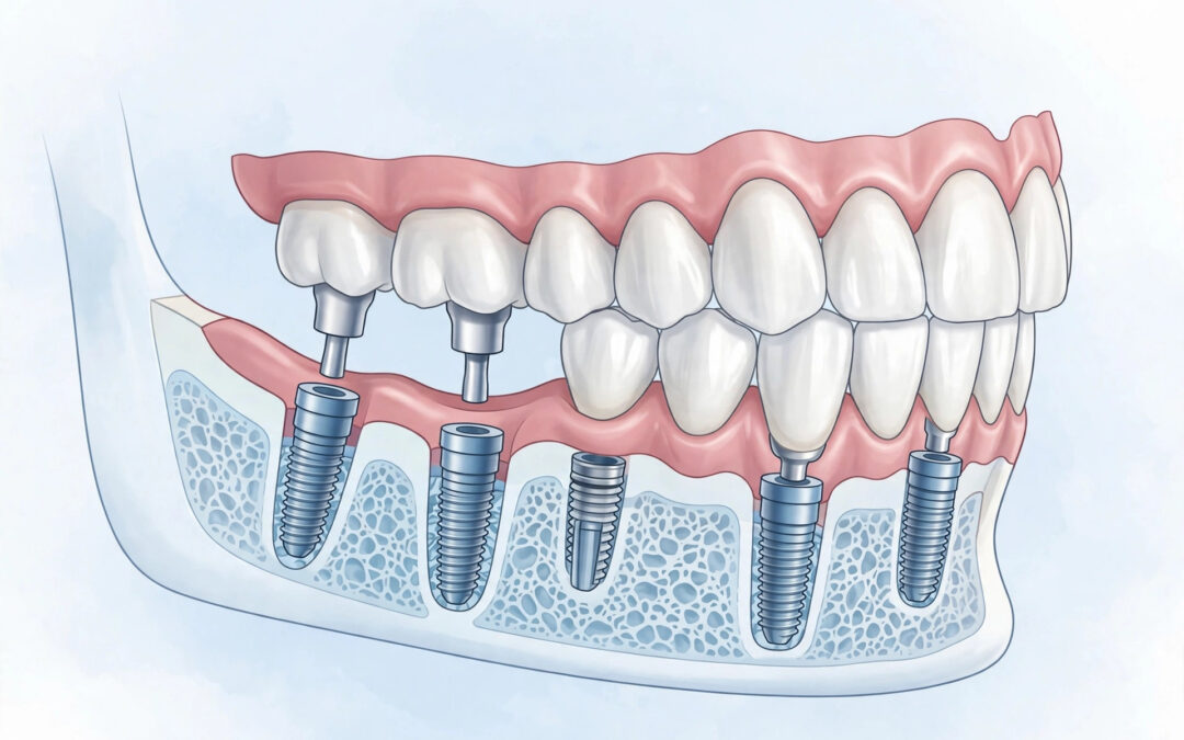 Full-Arch Restoration with Dental Implants in Roseville: Rebuilding an Entire Smile